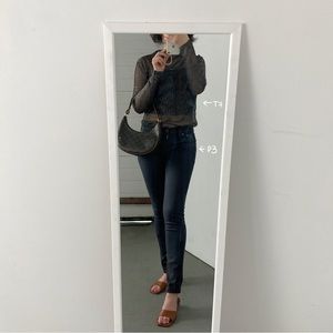 Nudie skinny jeans mid low rise P7